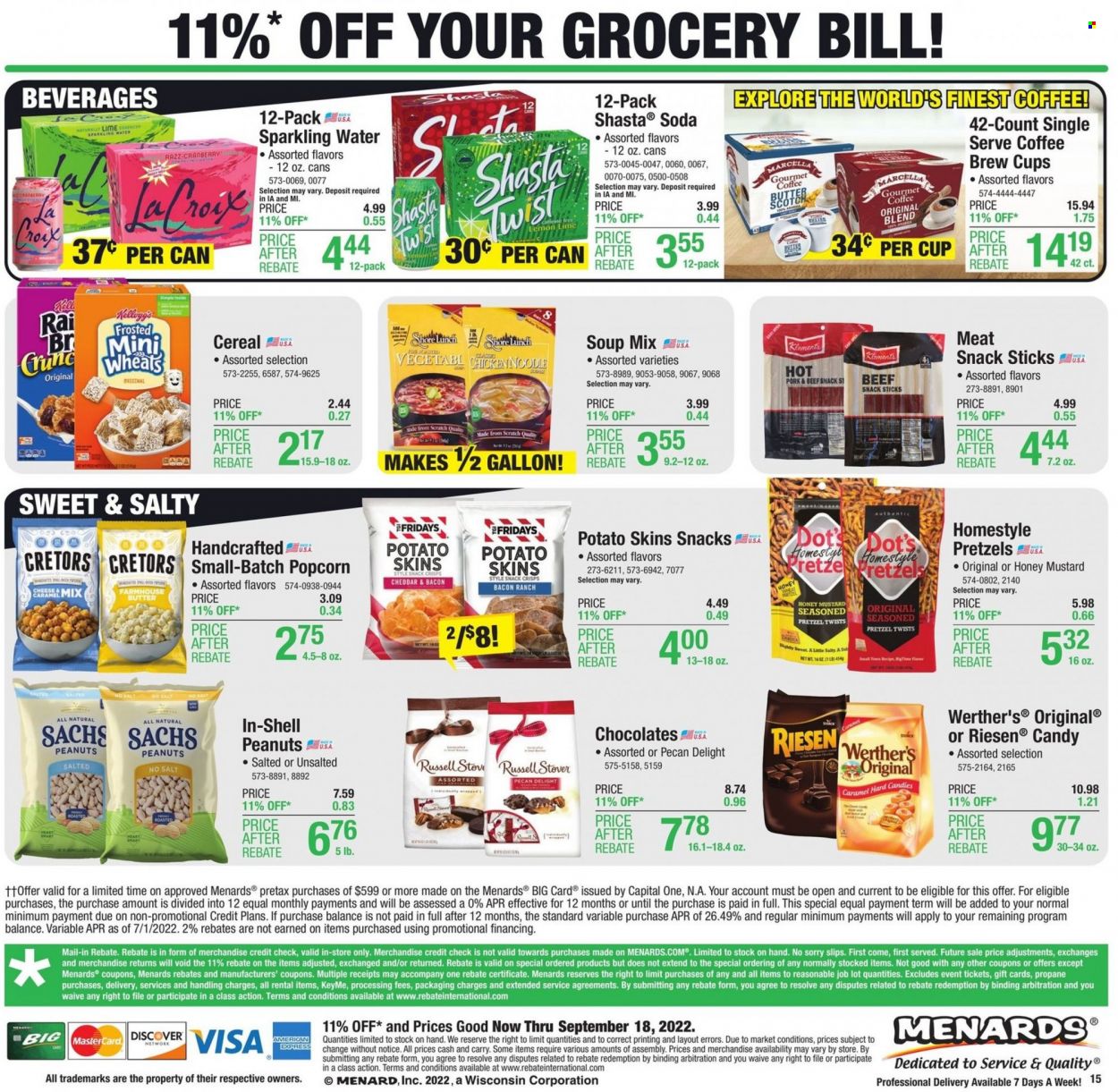 Menards ad - 09/08/2022 - 09/18/2022. Page 17