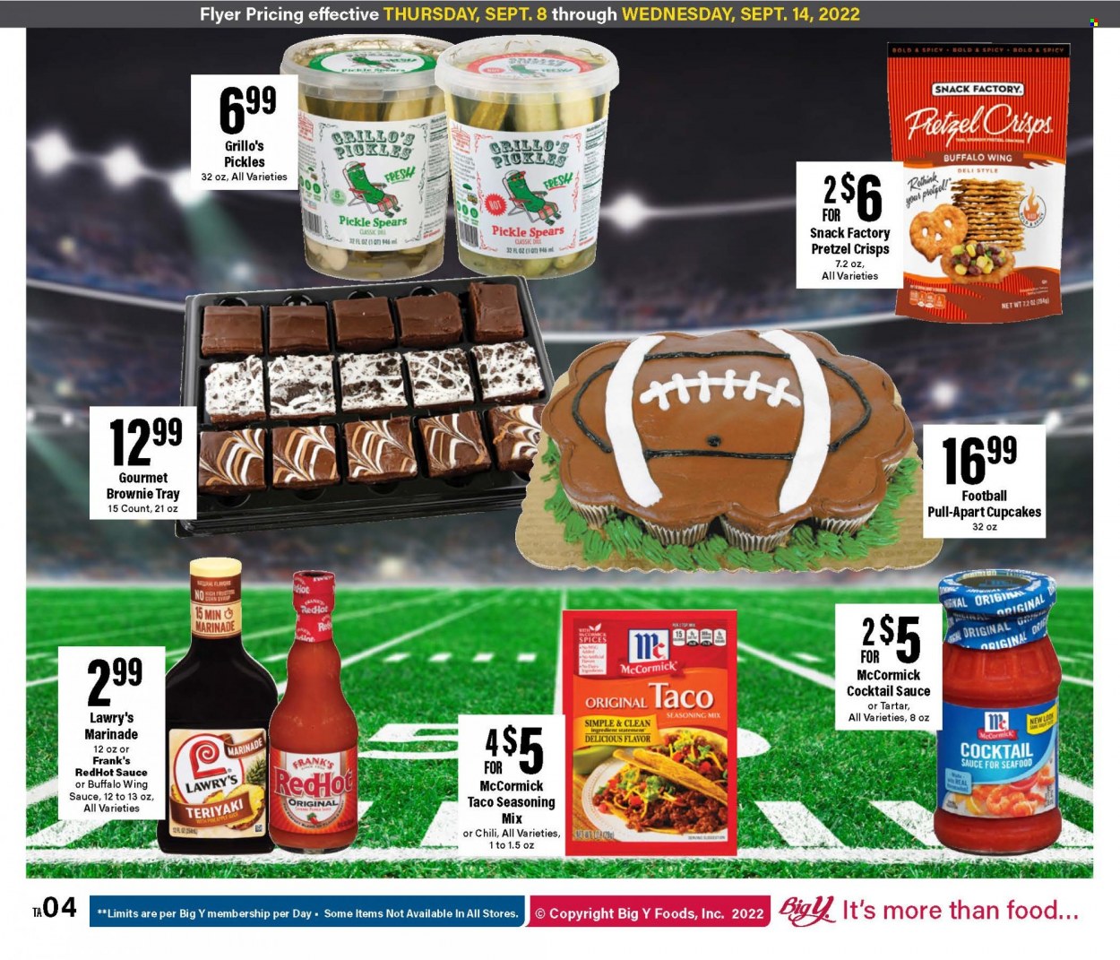 Big Y ad - 09/08/2022 - 09/14/2022. Page 12