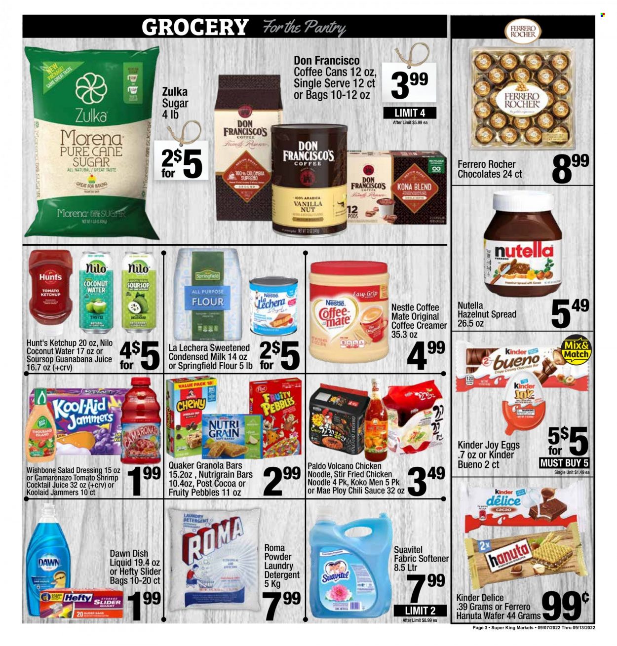 Super King Markets ad - 09/07/2022 - 09/13/2022. Page 3