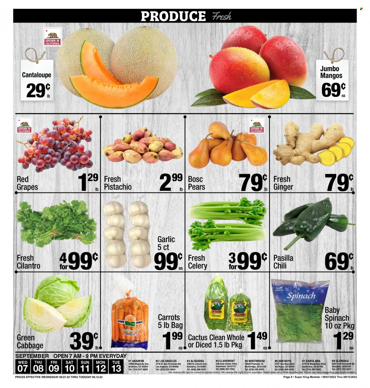 Super King Markets ad - 09/07/2022 - 09/13/2022. Page 8
