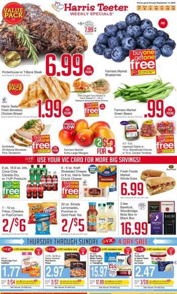 Harris Teeter Flyer - 09/07/2022 - 09/13/2022.