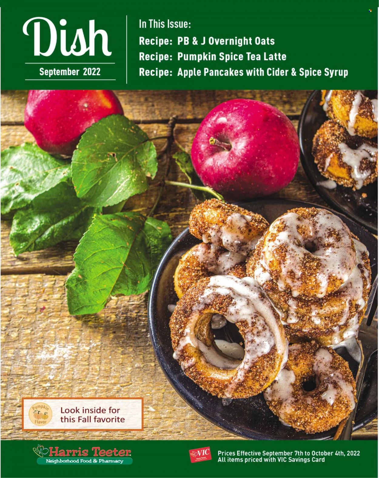 Harris Teeter ad - 09/07/2022 - 10/04/2022. Page 1