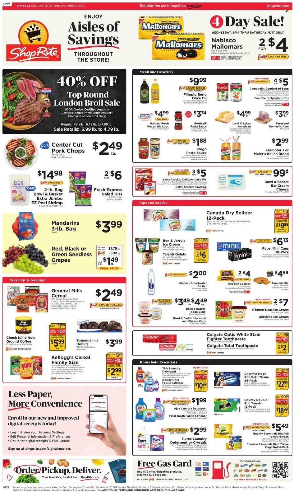 ShopRite ad - 09/11/2022 - 09/17/2022. Page 1