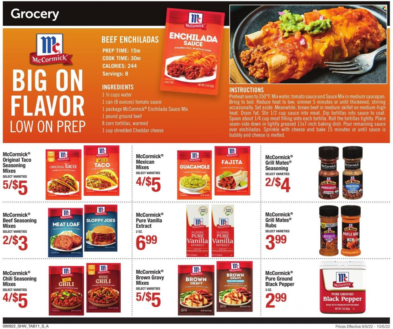 Shaw’s ad - 09/09/2022 - 10/06/2022. Page 11