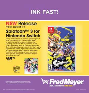 Fred Meyer Flyer - 09/09/2022 - 09/13/2022.