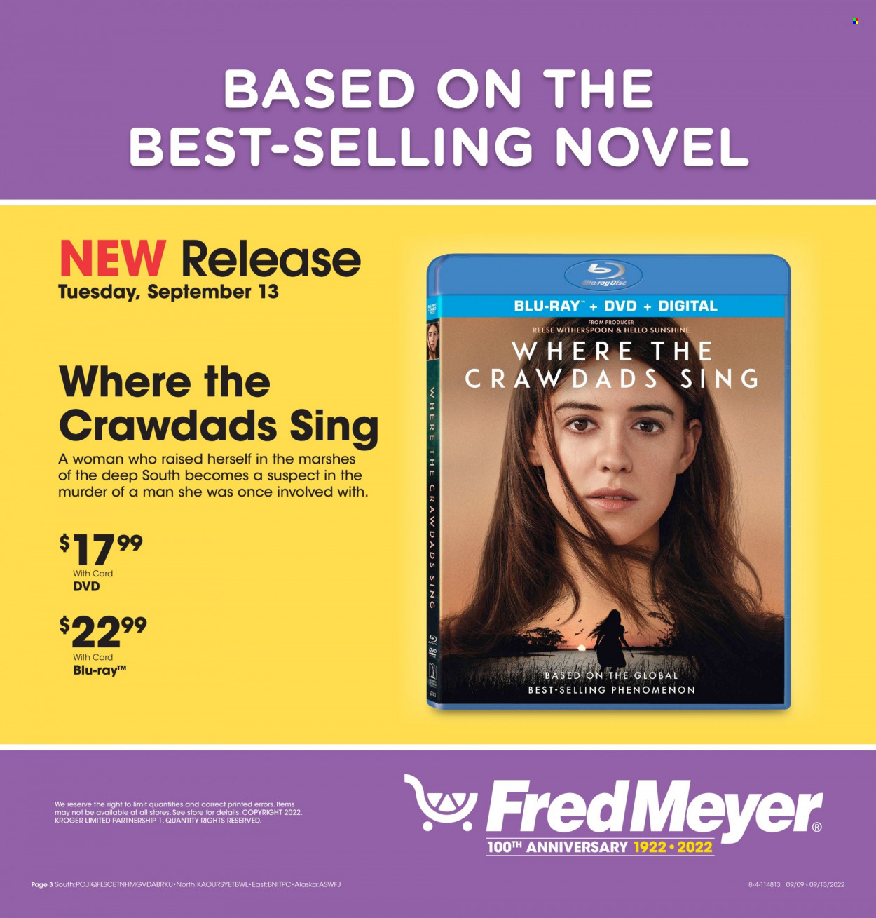 Fred Meyer ad - 09/09/2022 - 09/13/2022. Page 3