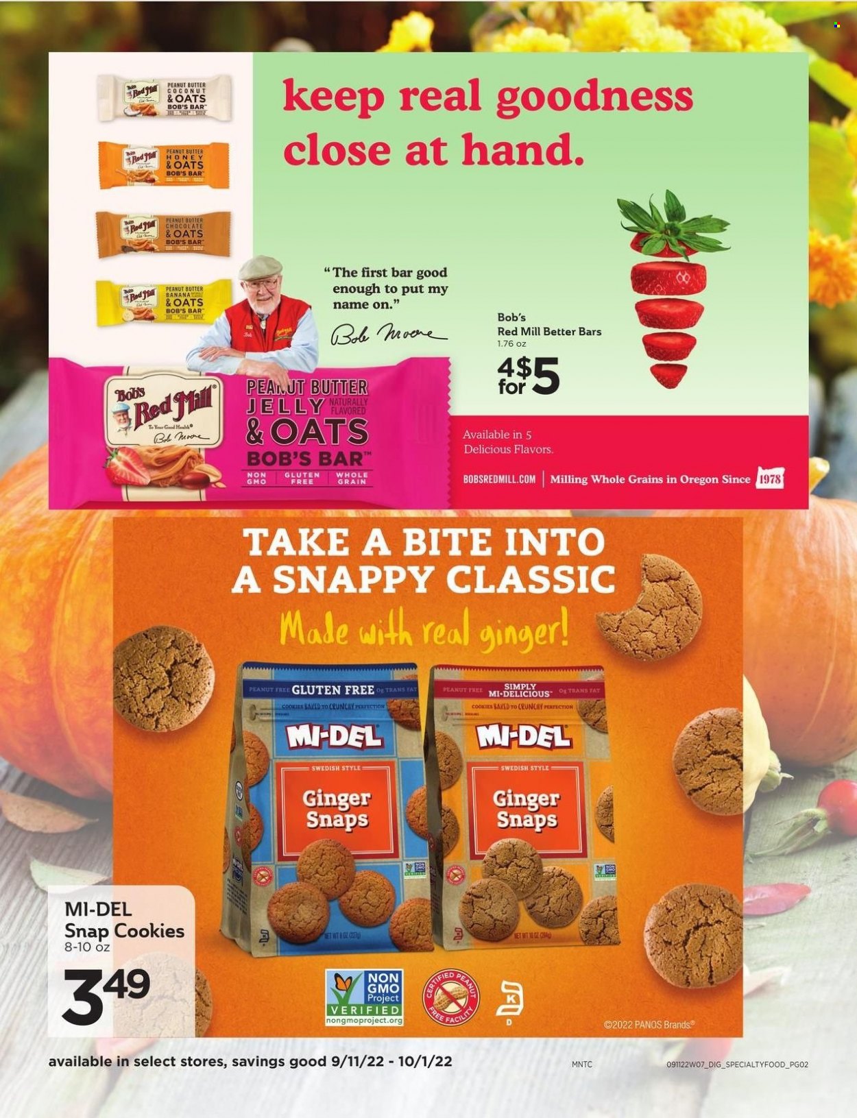 thumbnail - Cub Foods Flyer - 09/11/2022 - 10/01/2022 - Sales products - cookies, chocolate, jelly, honey, peanut butter. Page 2.