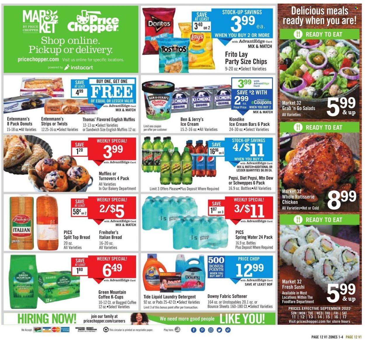 Price Chopper ad - 09/11/2022 - 09/17/2022. Page 12