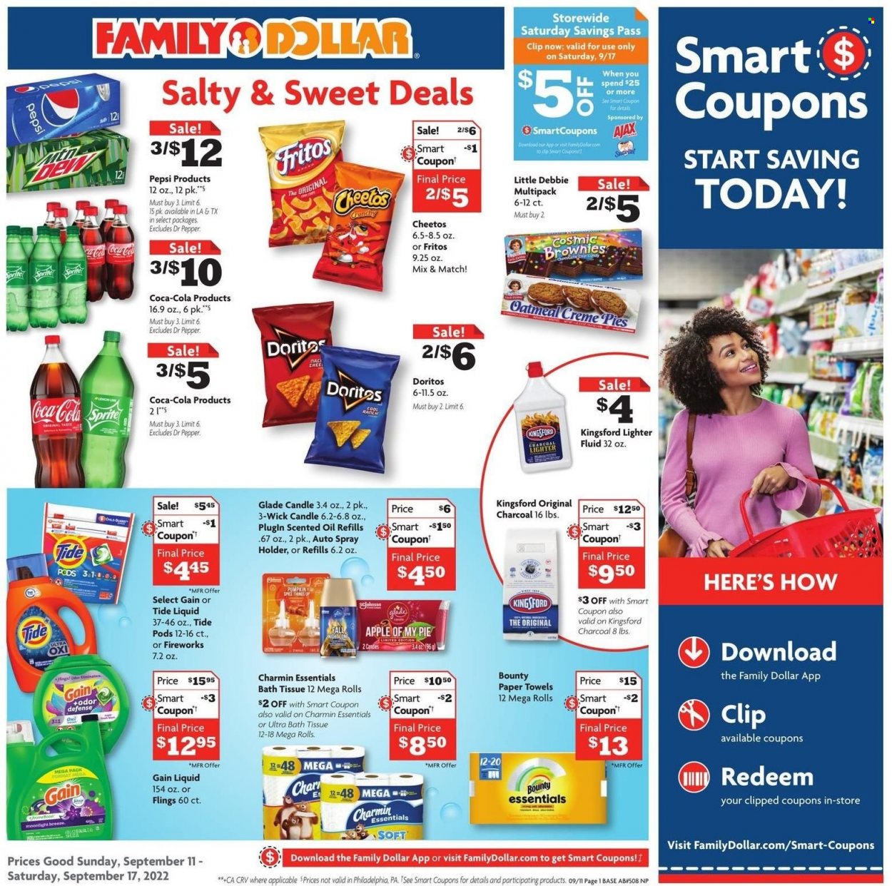 Family Dollar ad - 09/11/2022 - 09/17/2022. Page 1
