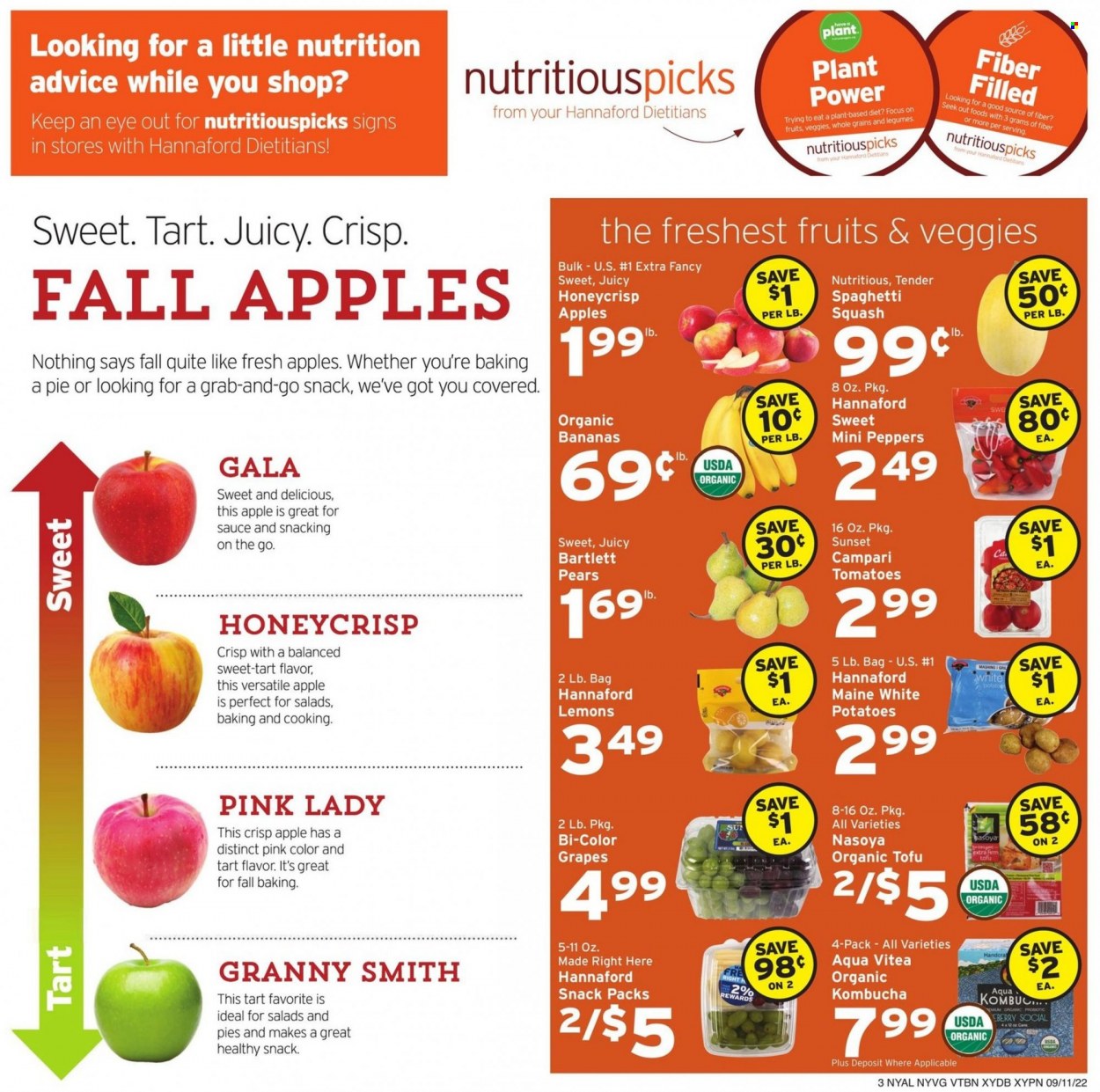 Hannaford ad - 09/11/2022 - 09/17/2022. Page 3