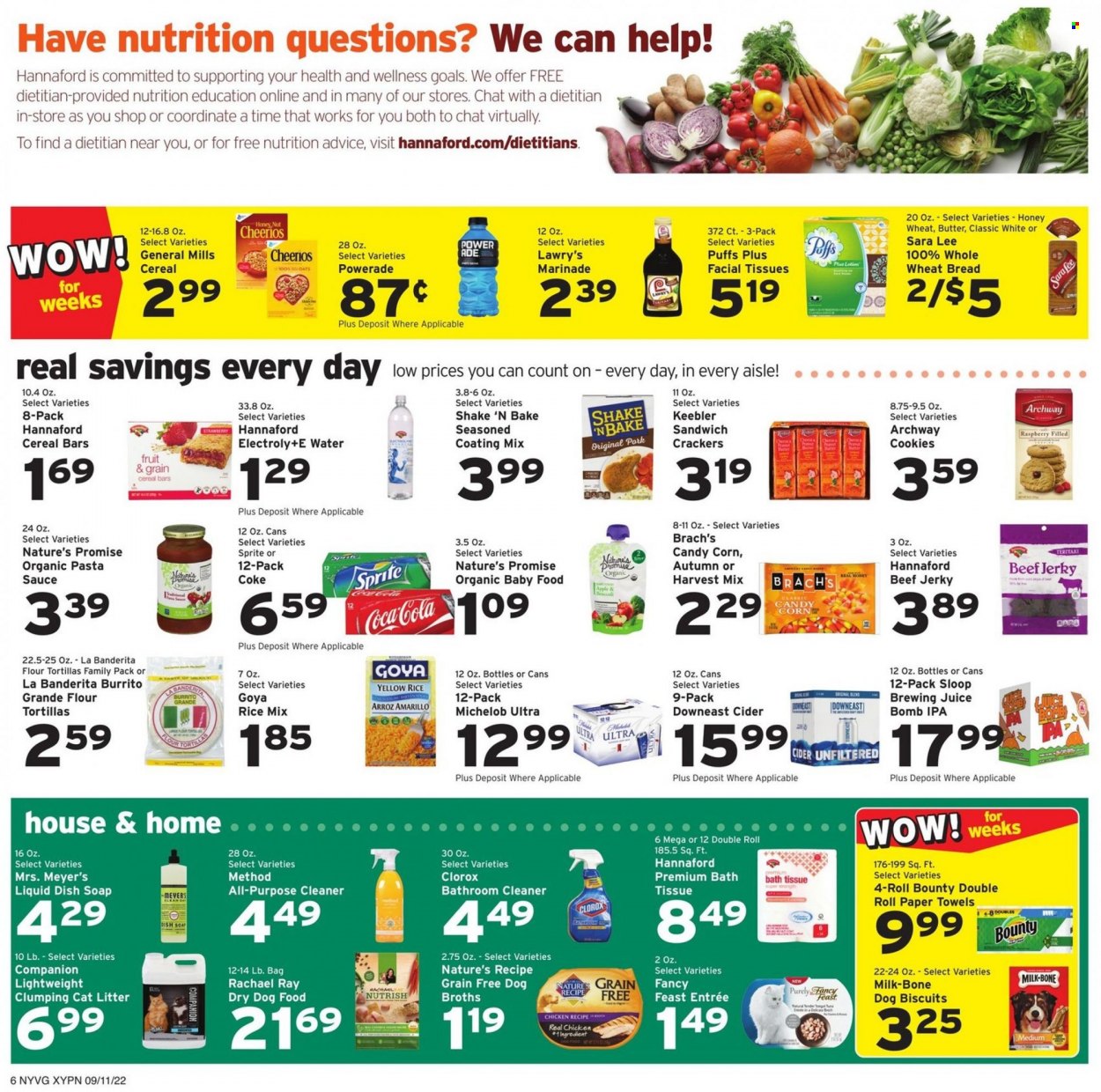 Hannaford ad - 09/11/2022 - 09/17/2022. Page 8