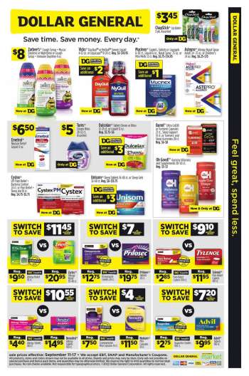 Dollar General Flyer - 09/11/2022 - 09/17/2022.