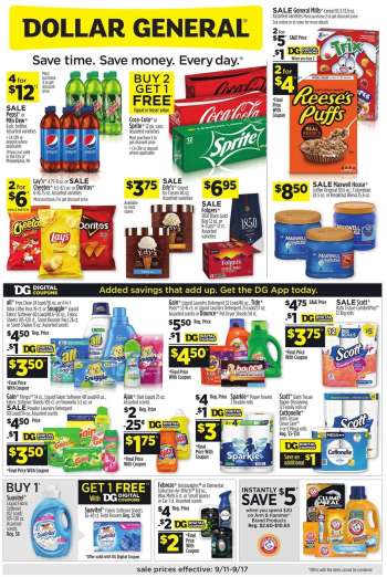 Dollar General Flyer - 09/11/2022 - 09/17/2022.