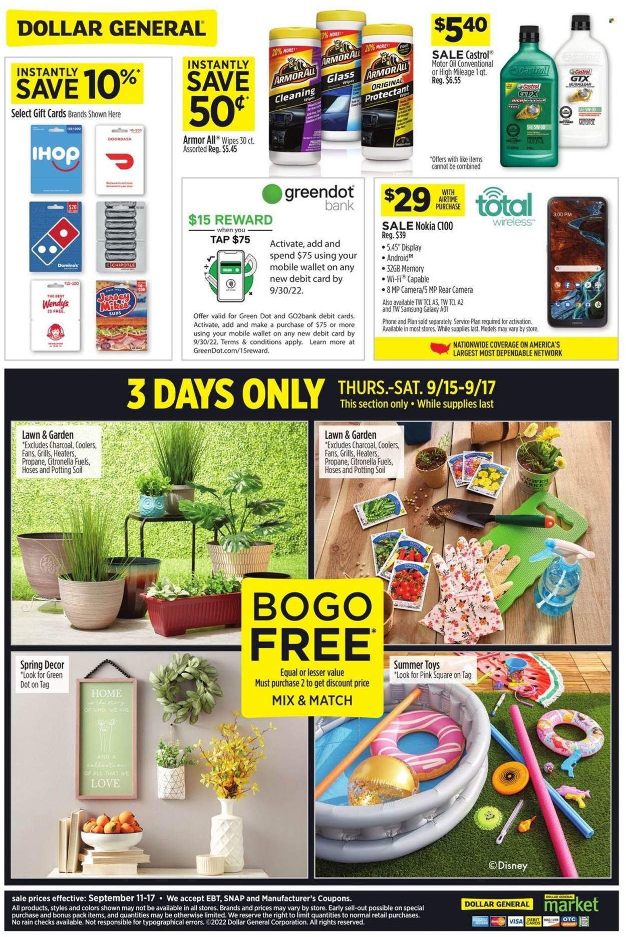 Dollar General ad - 09/11/2022 - 09/17/2022. Page 2