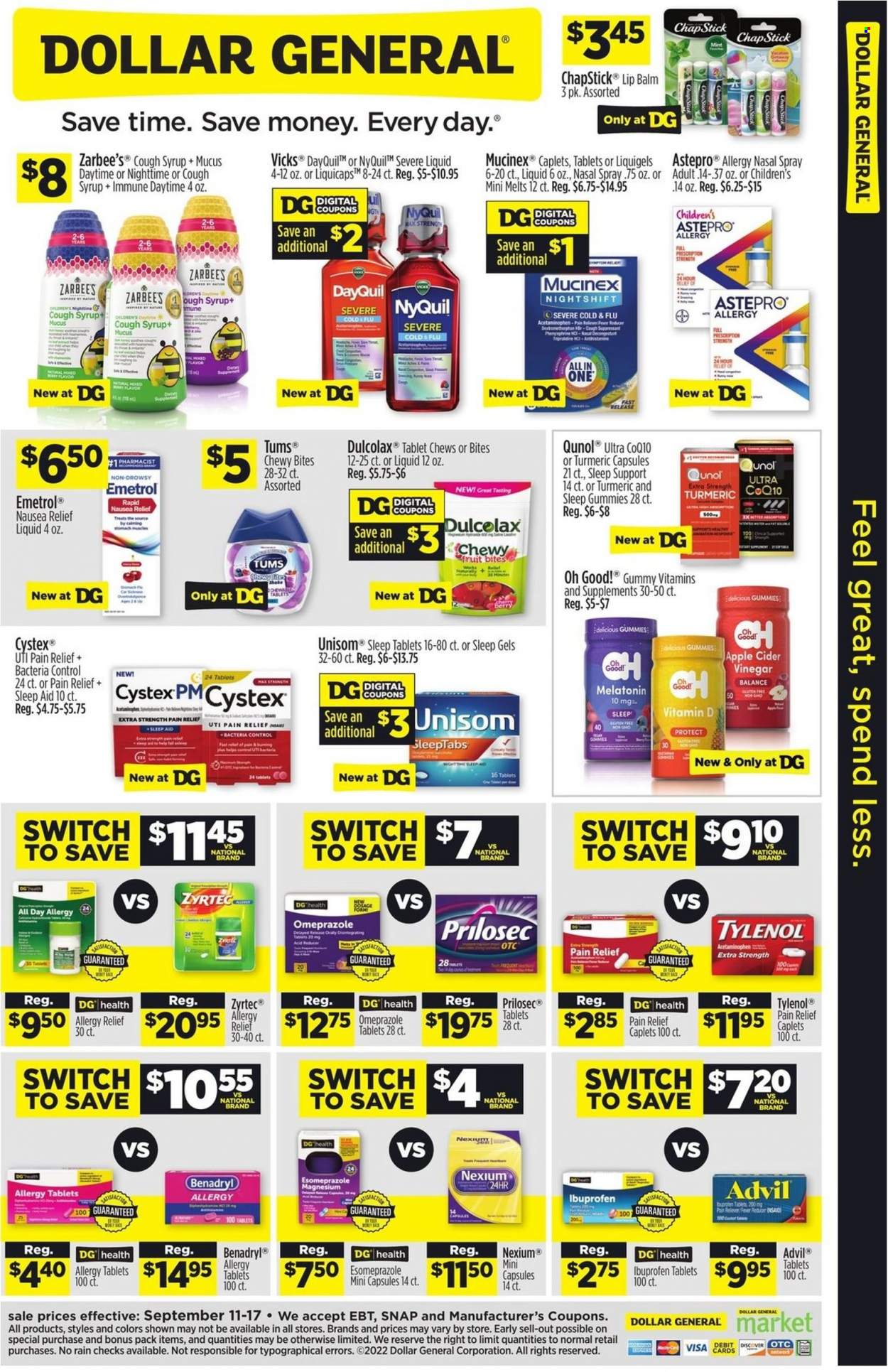 Dollar General ad - 09/11/2022 - 09/17/2022. Page 9