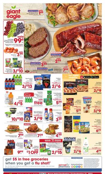 Giant Eagle Flyer - 09/15/2022 - 09/21/2022.