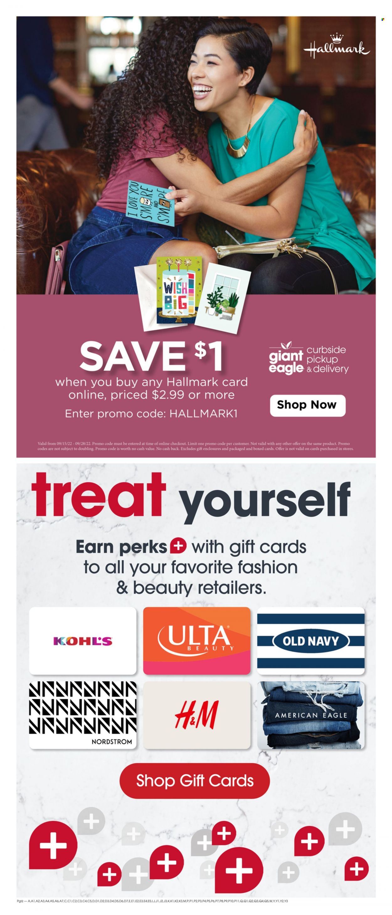 Giant Eagle ad - 09/15/2022 - 09/21/2022. Page 12