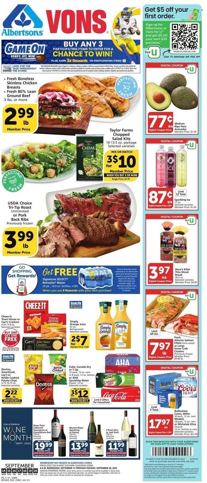 Vons ad - 09/14/2022 - 09/20/2022. Page 1
