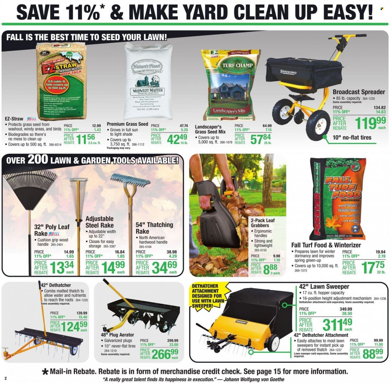 Menards ad - 09/15/2022 - 09/25/2022. Page 2