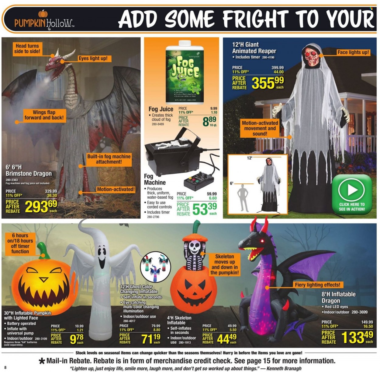 Menards ad - 09/15/2022 - 09/25/2022. Page 8