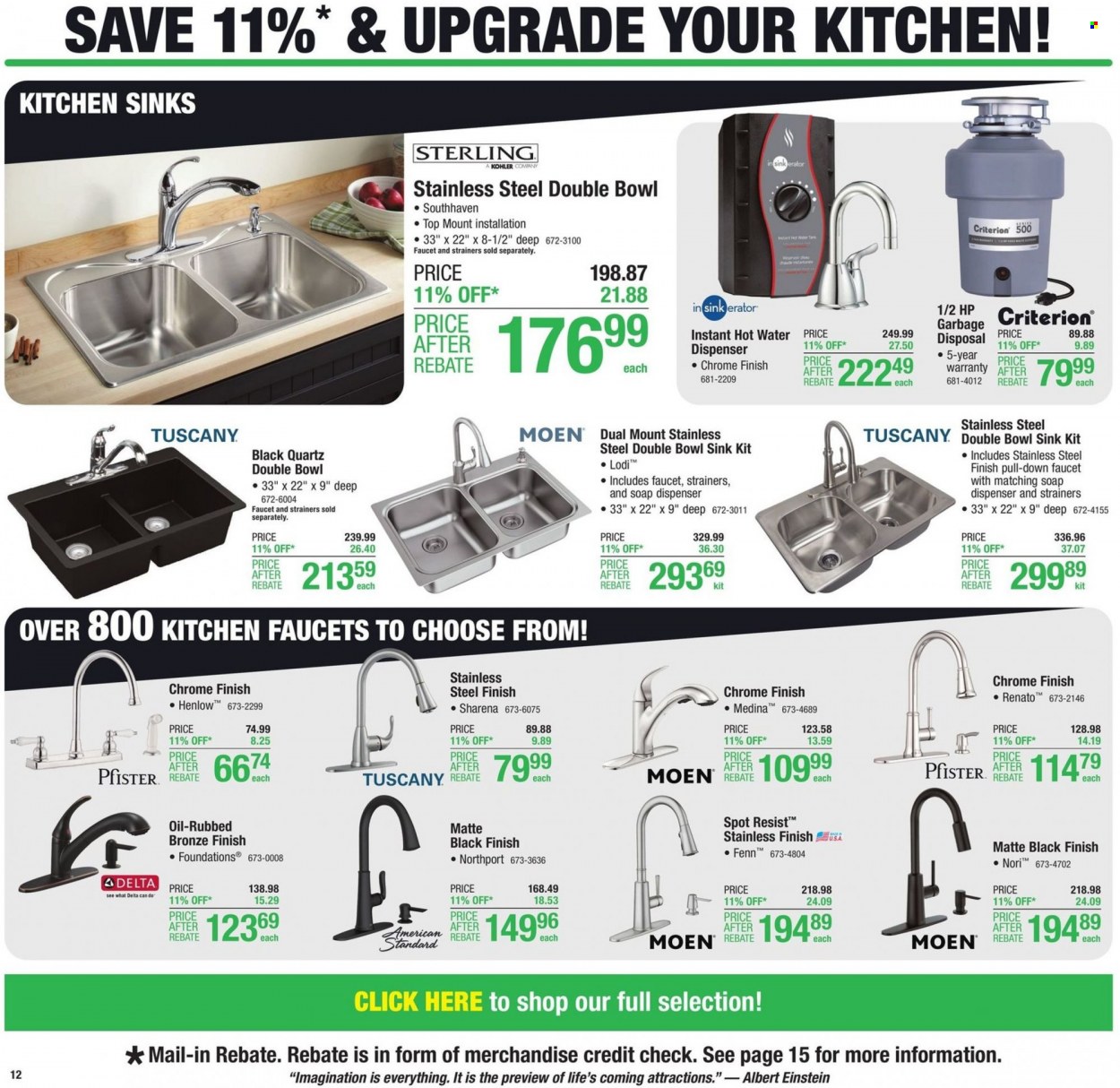 Menards ad - 09/15/2022 - 09/25/2022. Page 12