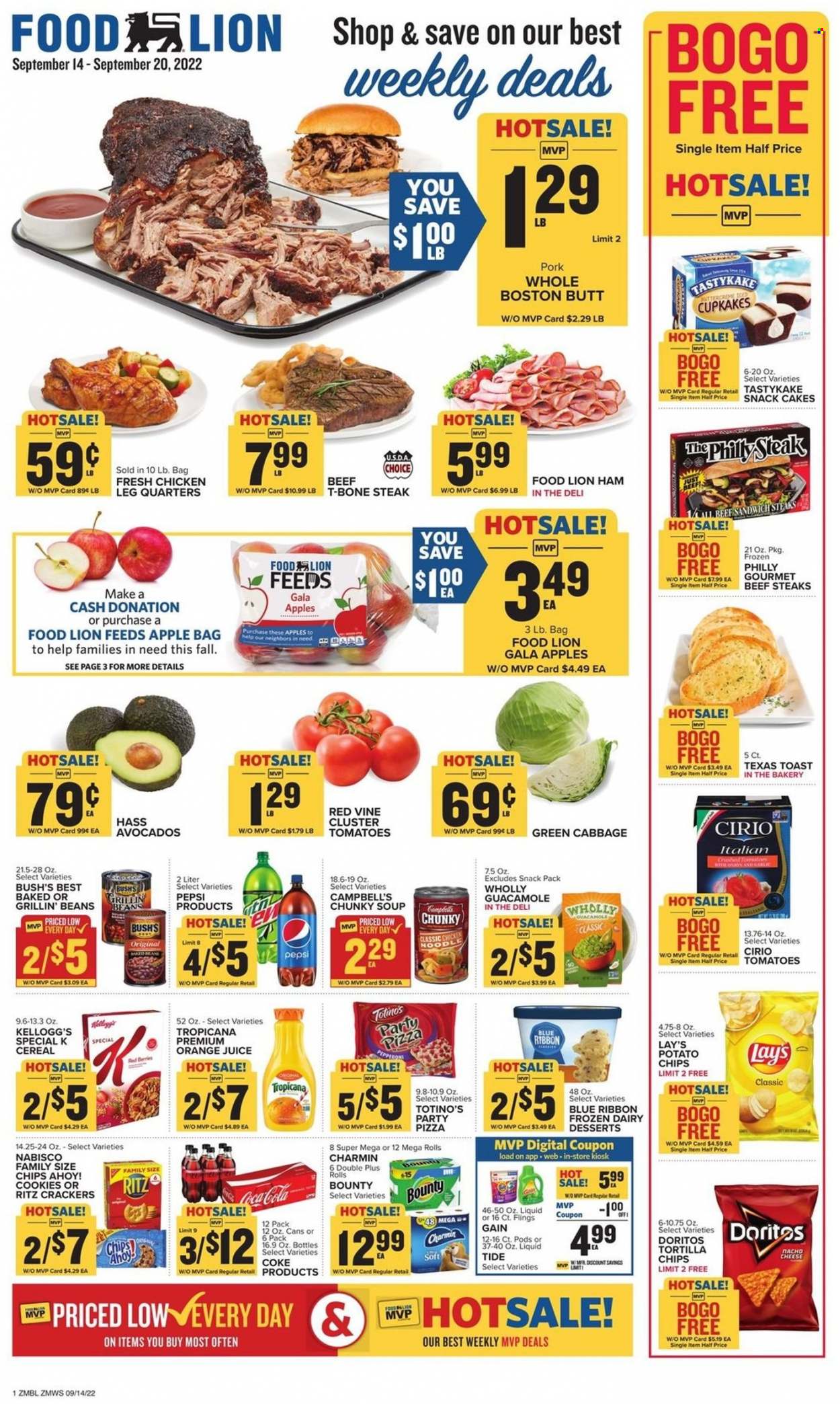 Food Lion ad - 09/14/2022 - 09/20/2022. Page 1