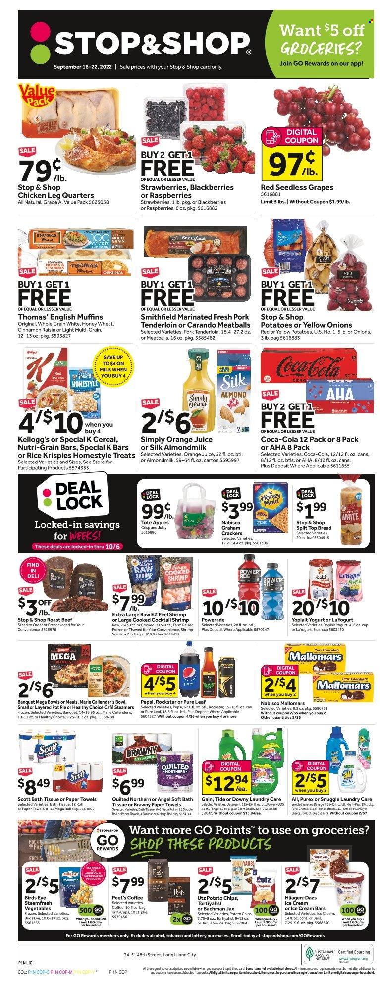 Stop & Shop ad - 09/16/2022 - 09/22/2022. Page 1