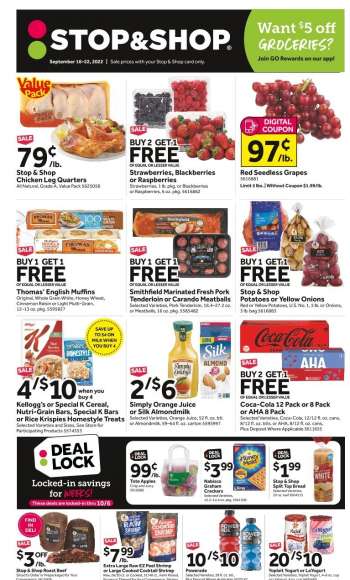 Stop & Shop Flyer - 09/16/2022 - 09/22/2022.