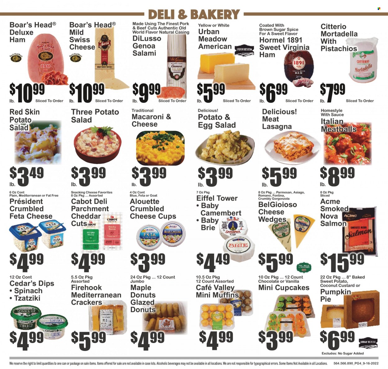 Key Food ad - 09/16/2022 - 09/22/2022. Page 4