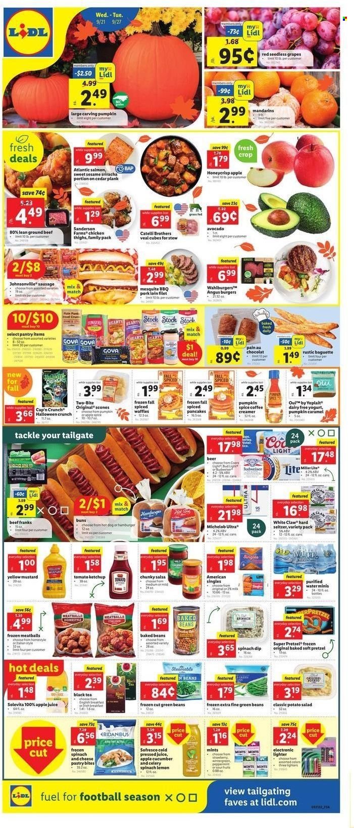 Lidl ad - 09/21/2022 - 09/27/2022. Page 1