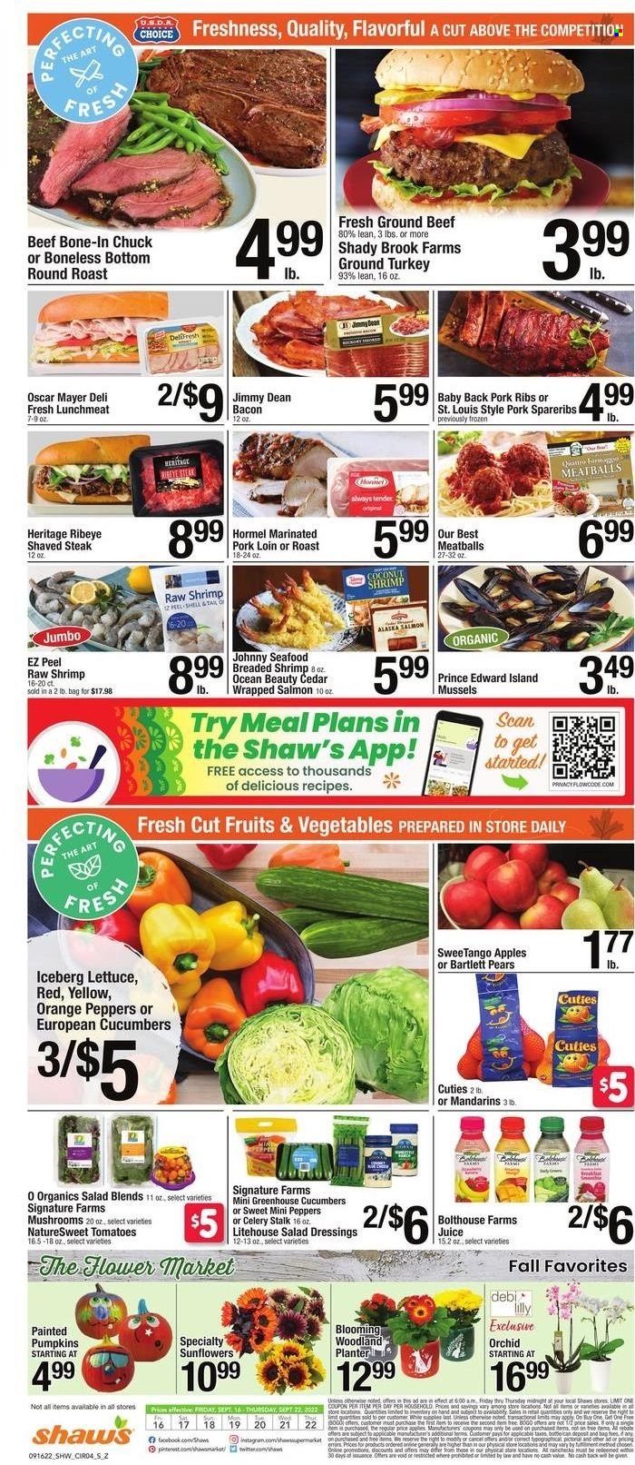 Shaw’s ad - 09/16/2022 - 09/22/2022. Page 6