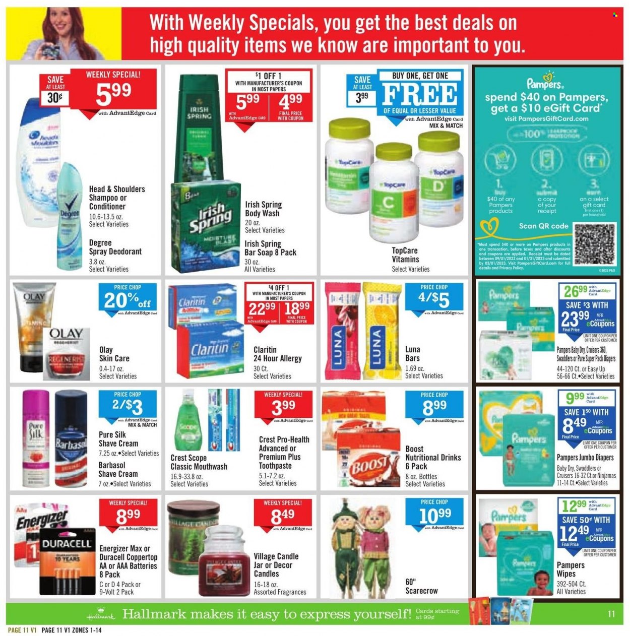 Price Chopper ad - 09/18/2022 - 09/24/2022. Page 11