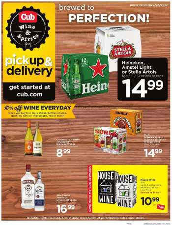 Cub Foods Flyer - 09/18/2022 - 09/24/2022.