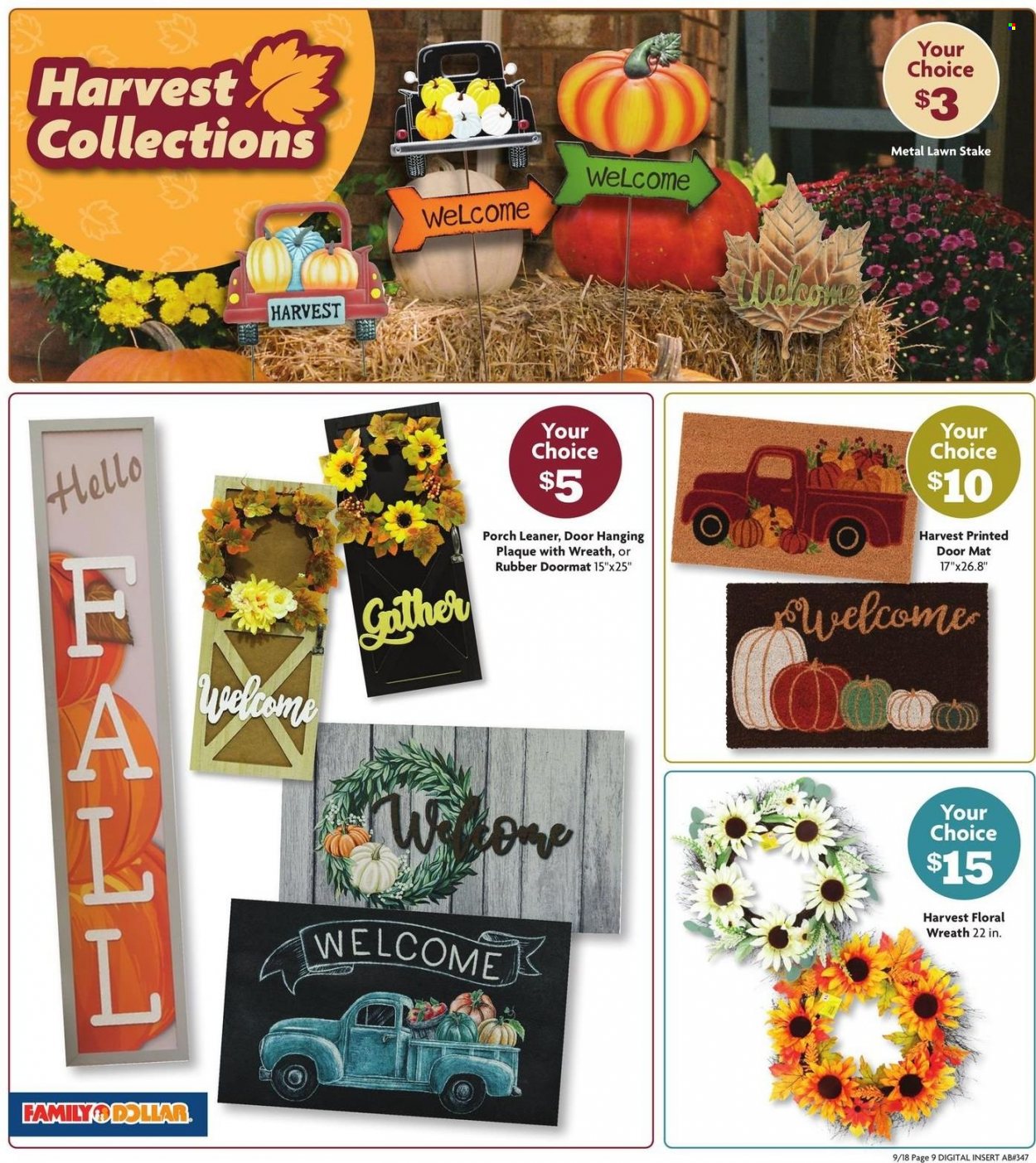 Family Dollar ad - 09/18/2022 - 10/31/2022. Page 10
