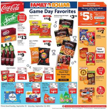 Family Dollar Flyer - 09/18/2022 - 09/24/2022.