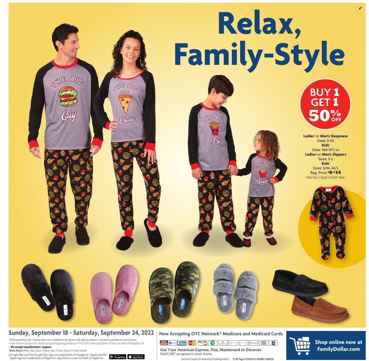Family Dollar ad - 09/18/2022 - 09/24/2022. Page 9