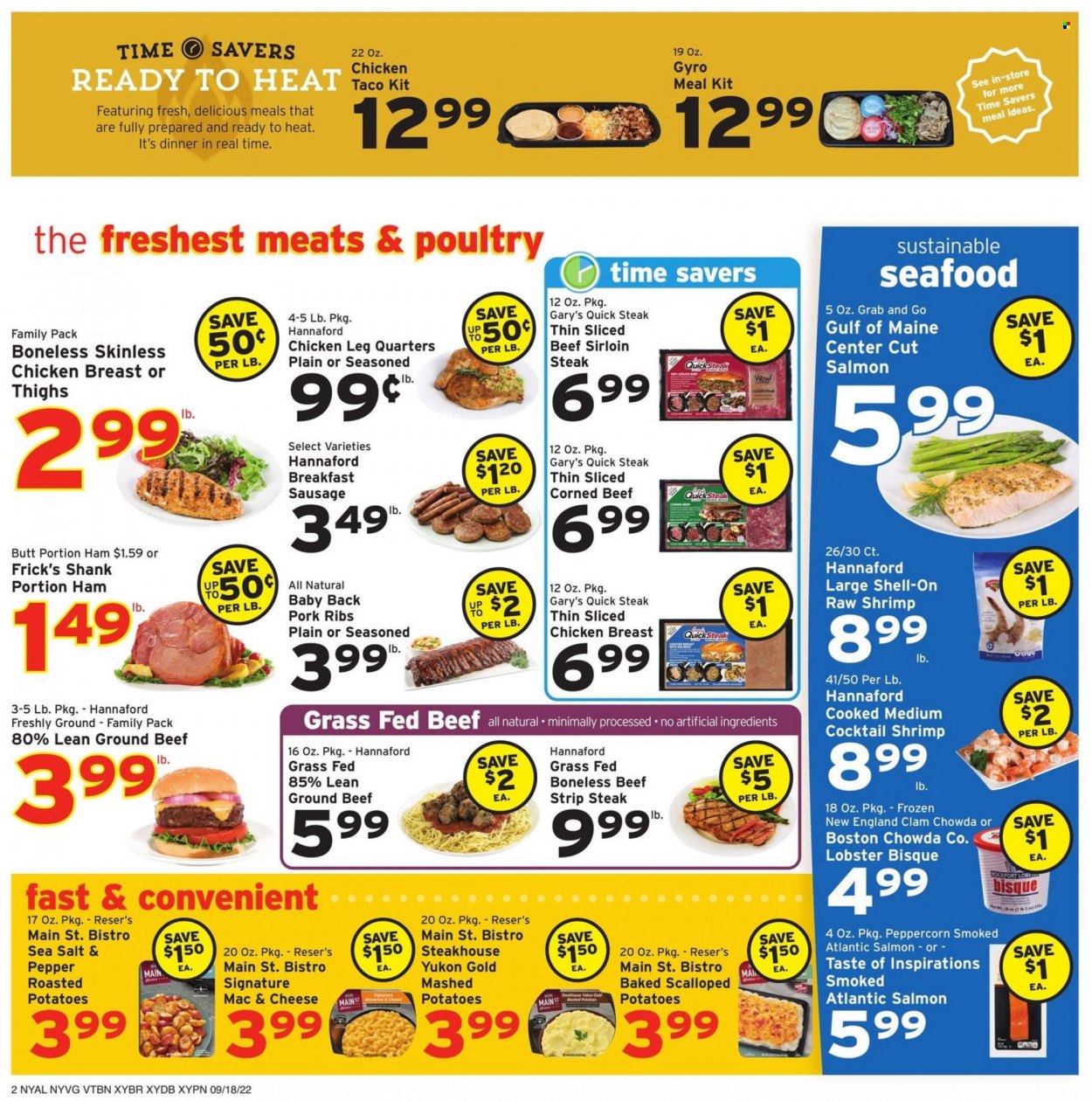 Hannaford ad - 09/18/2022 - 09/24/2022. Page 2