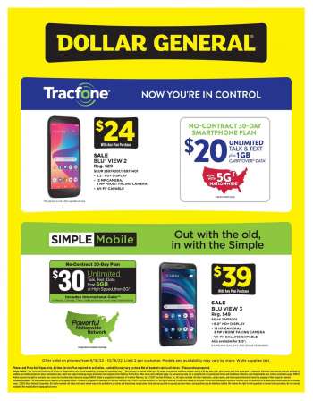 Dollar General Flyer - 09/18/2022 - 10/15/2022.