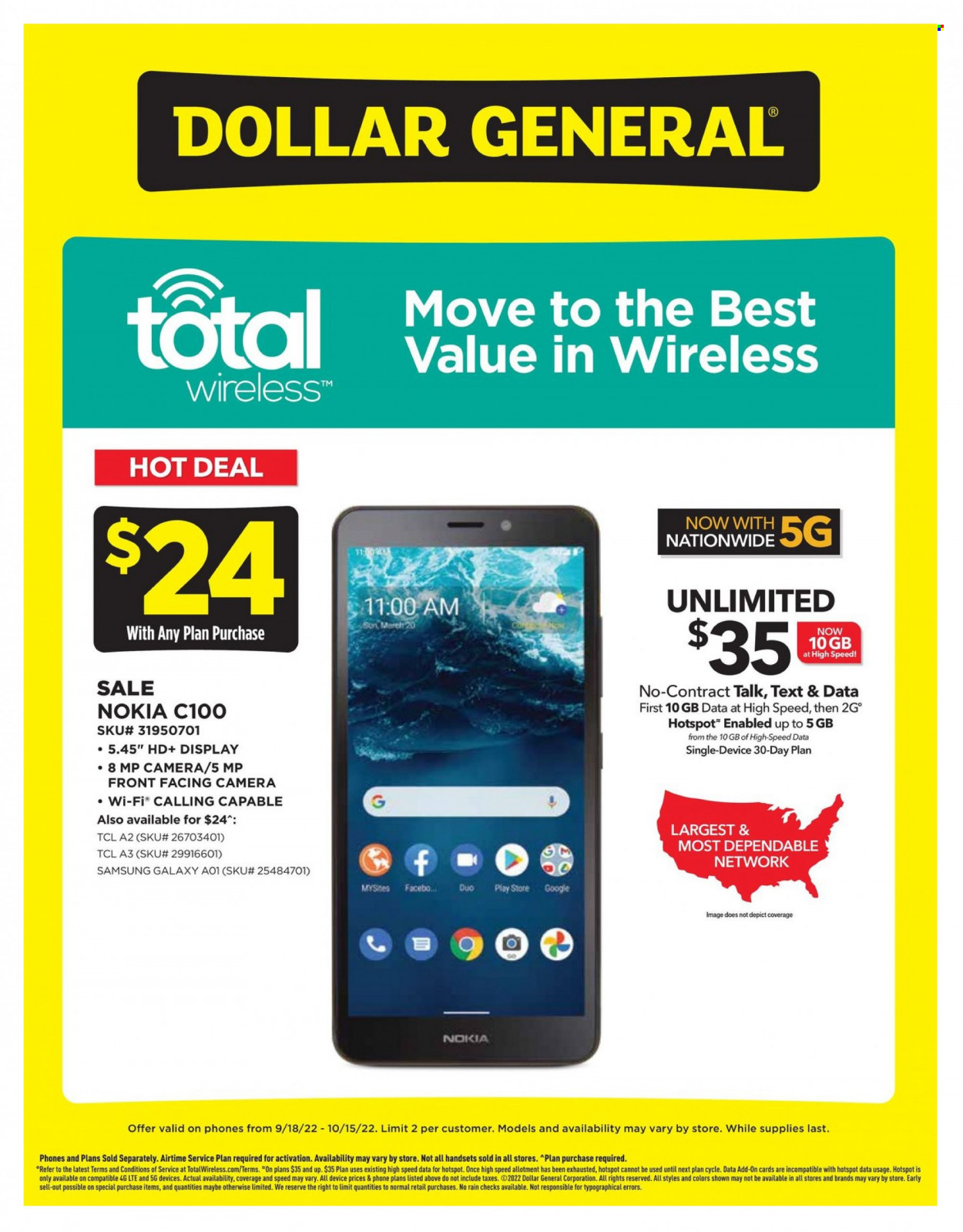 Dollar General ad - 09/18/2022 - 10/15/2022. Page 2