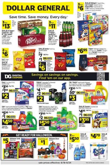 Dollar General Flyer - 09/18/2022 - 09/24/2022.