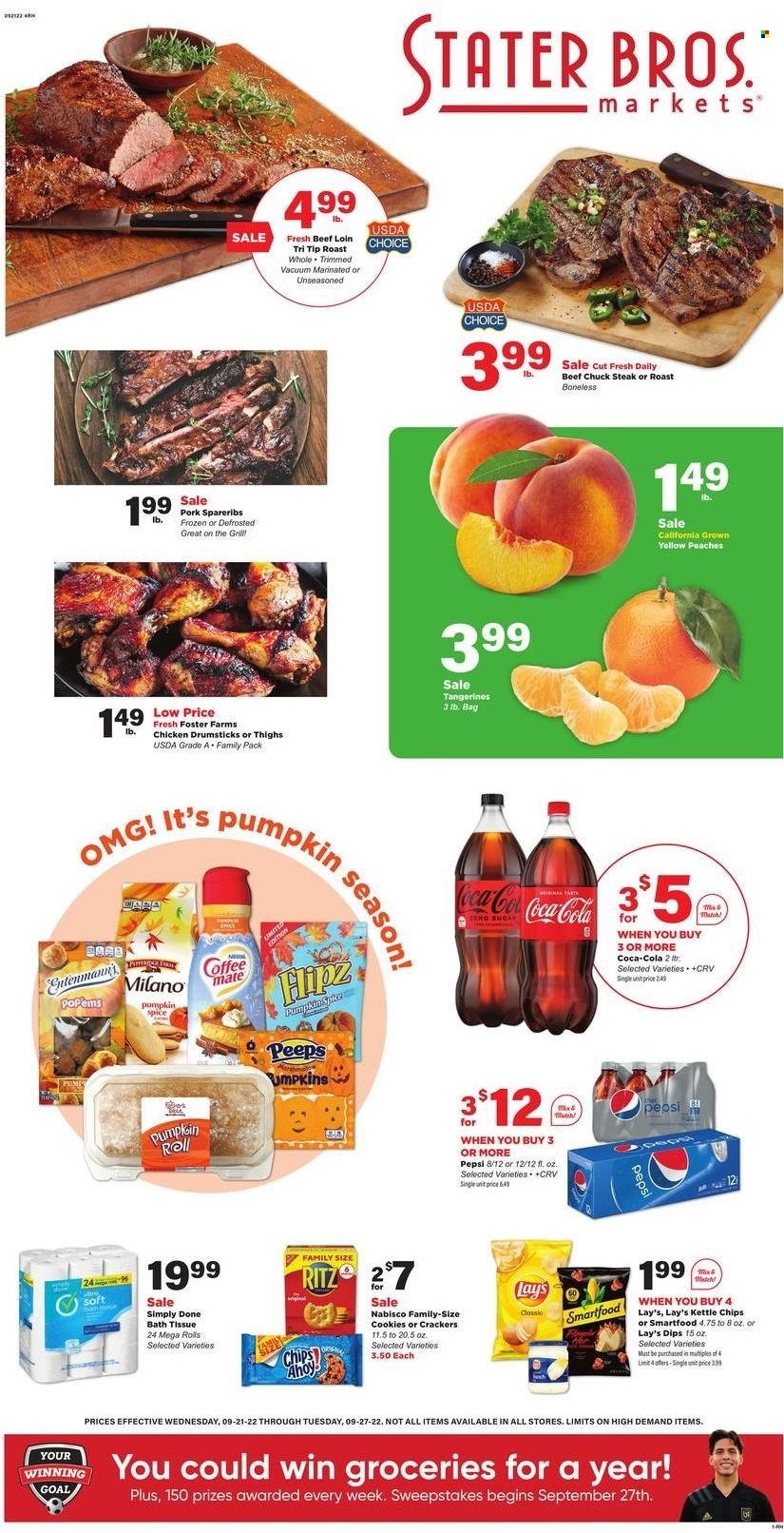Stater Bros. ad - 09/21/2022 - 09/27/2022. Page 1