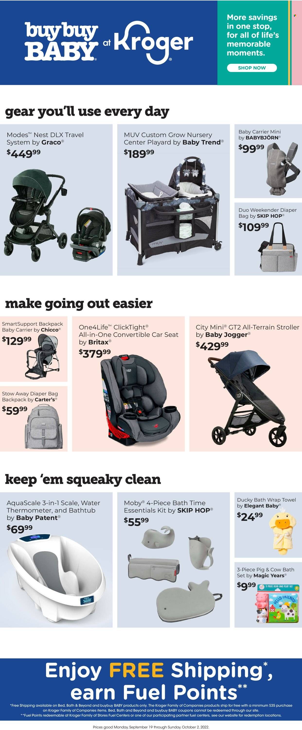 Kroger ad - 09/19/2022 - 10/02/2022. Page 2
