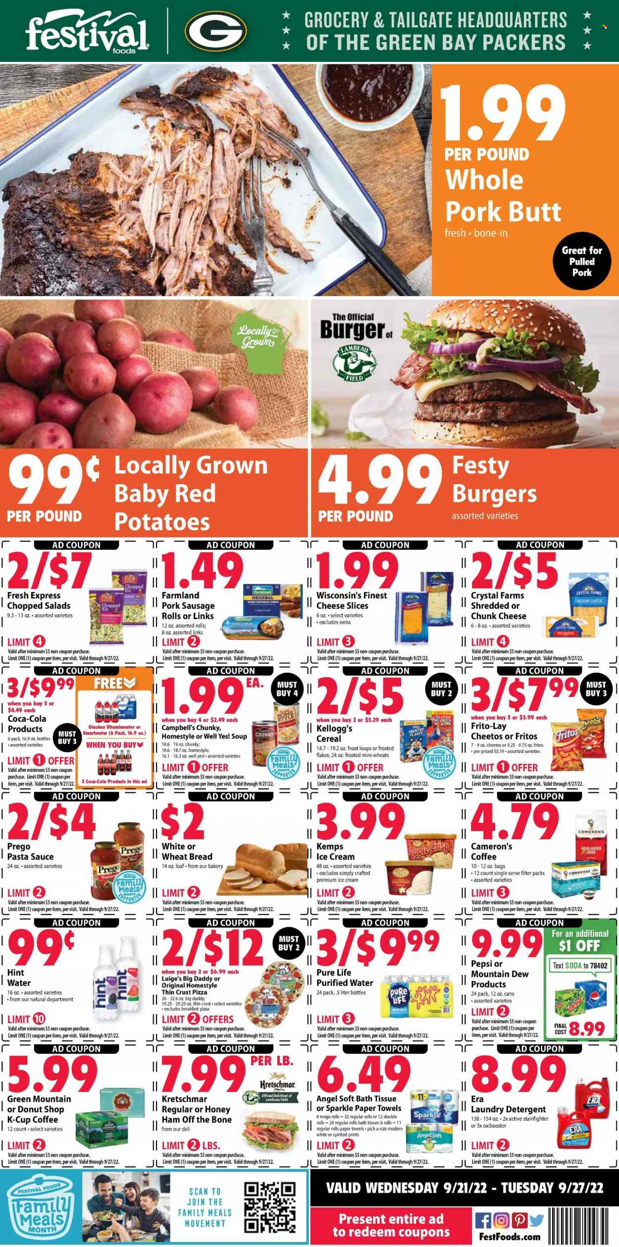 Festival Foods ad - 09/21/2022 - 09/27/2022. Page 1