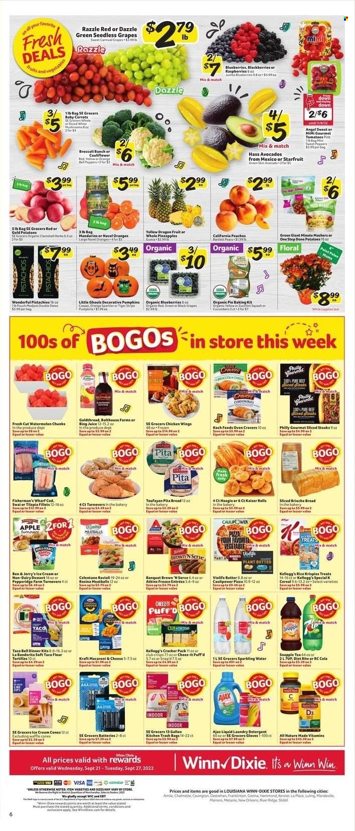 Winn Dixie ad - 09/21/2022 - 09/27/2022. Page 6