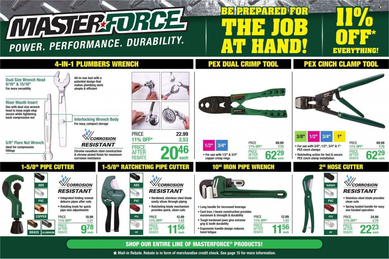 Menards ad - 09/22/2022 - 10/02/2022. Page 13