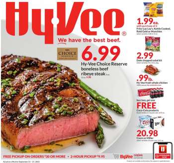 Hy-Vee Flyer - 09/21/2022 - 09/27/2022.