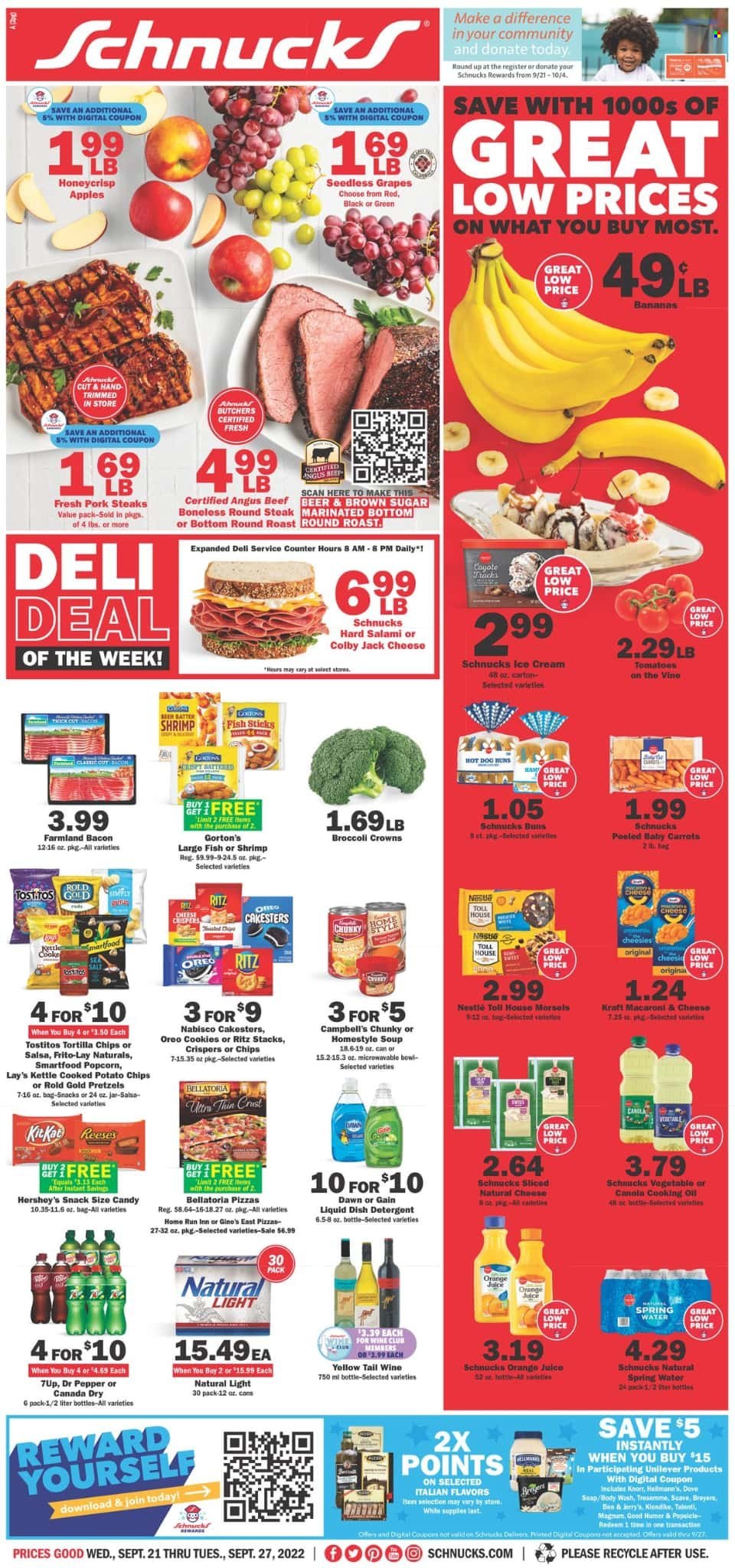 Schnucks ad - 09/21/2022 - 09/27/2022. Page 1