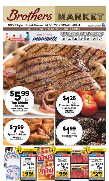 Brothers Market Flyer - 09/21/2022 - 09/27/2022.
