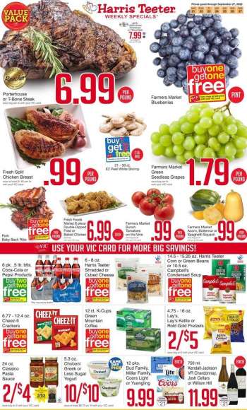 Harris Teeter Flyer - 09/21/2022 - 09/27/2022.