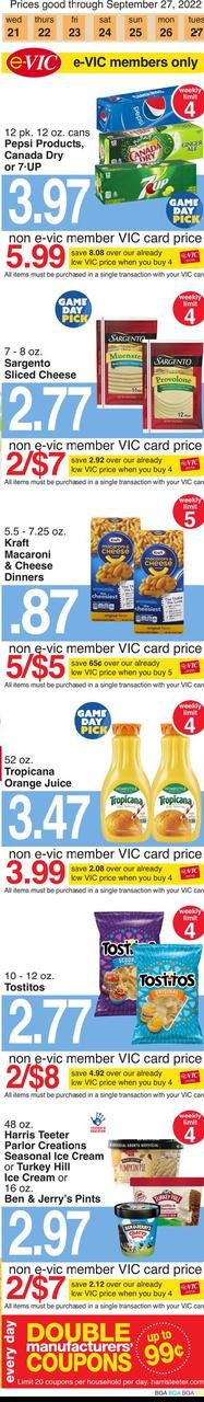 Harris Teeter ad - 09/21/2022 - 09/27/2022. Page 10